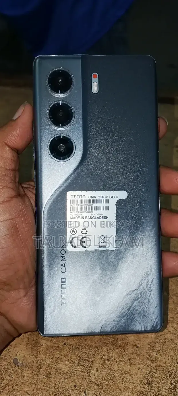 Tecno Camon 40 256 GB Black