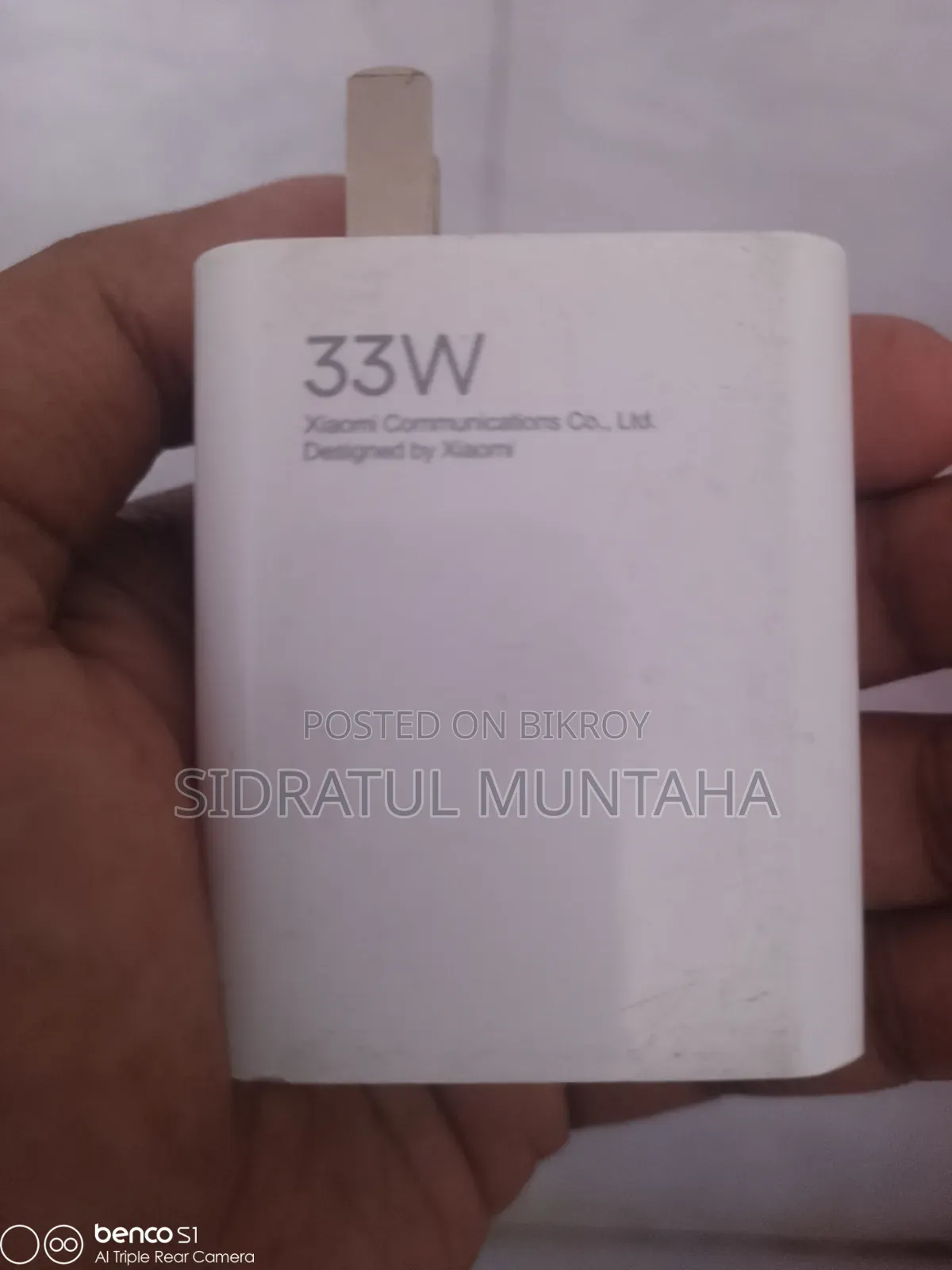 Xiaomi 33w Original Fast Turbo Charger
