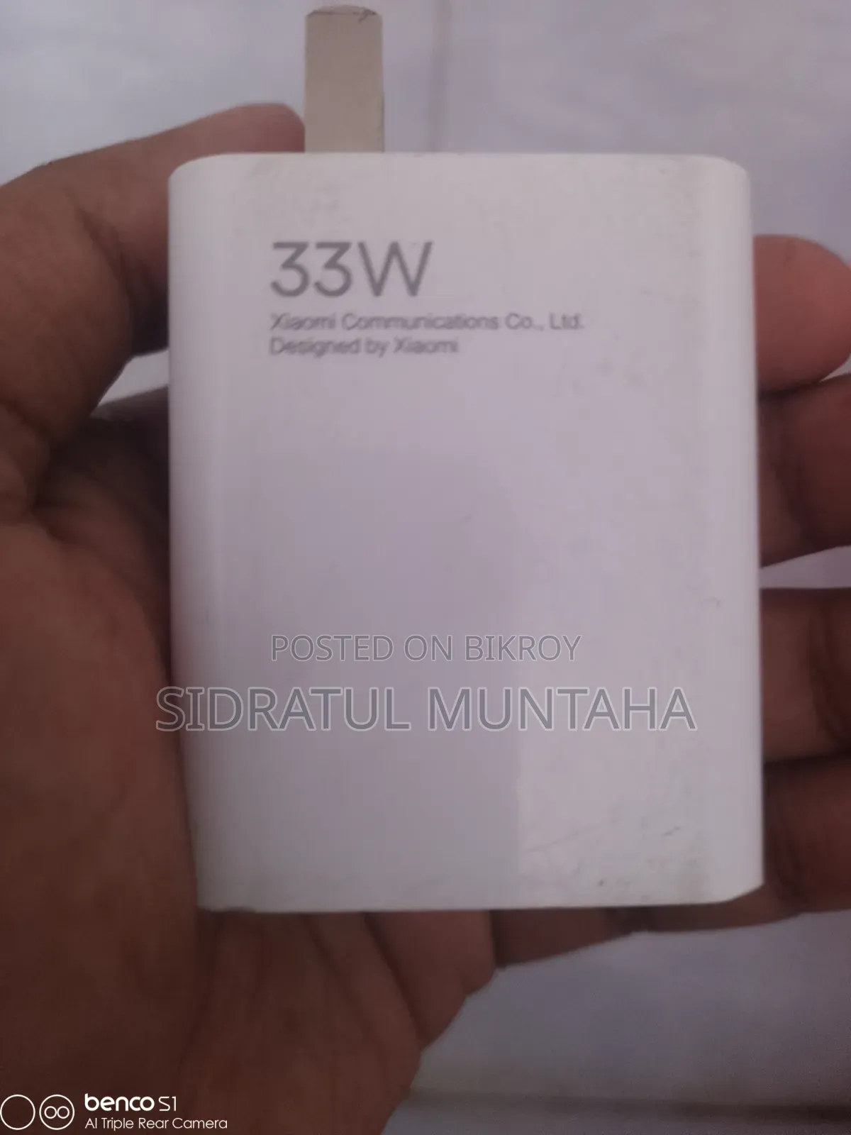 Xiaomi 33w Original Fast Turbo Charger
