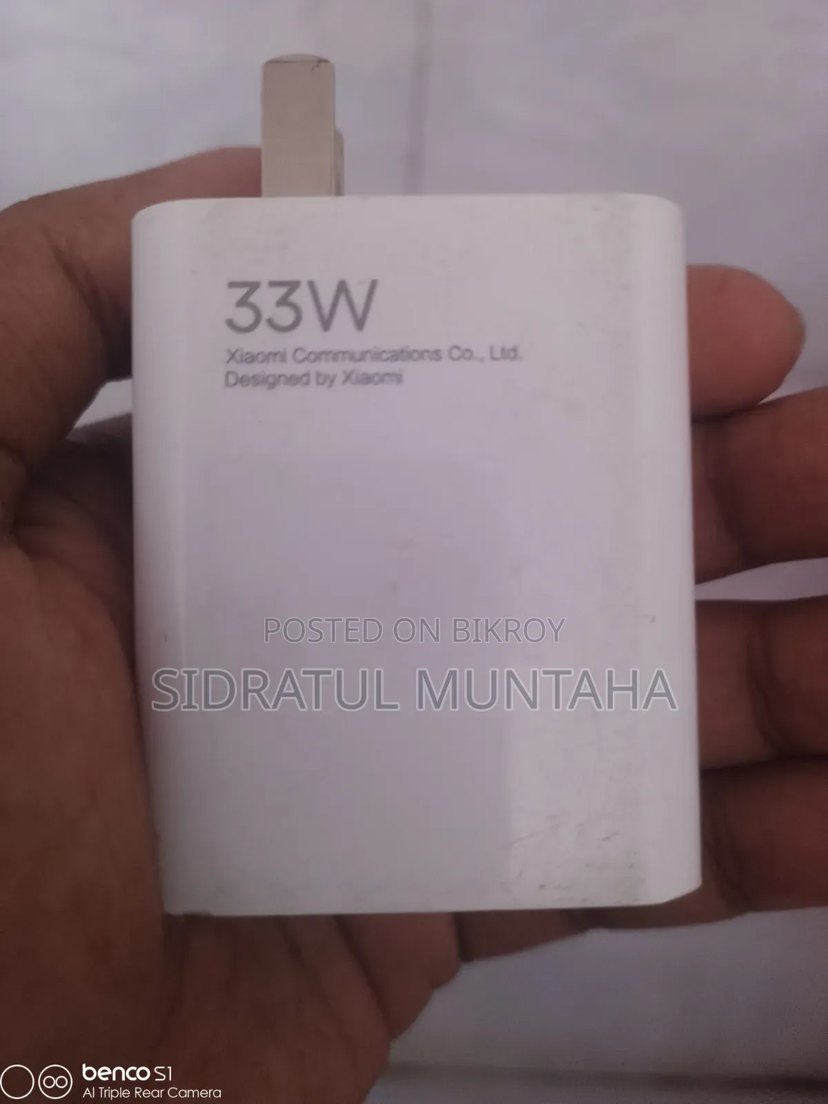 Xiaomi 33w Original Fast Turbo Charger