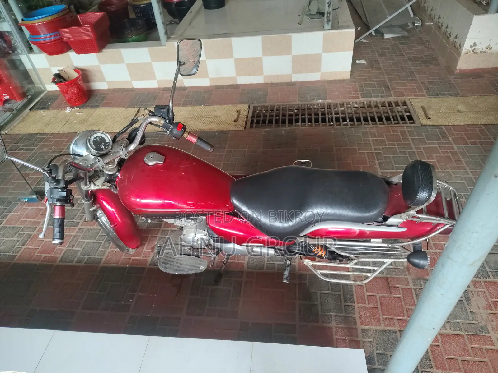 Yamaha YBR125 2012 Red