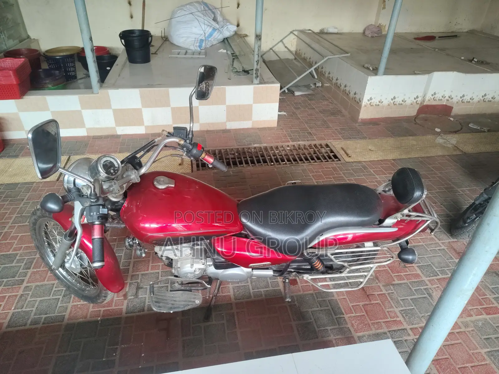 Yamaha YBR125 2012 Red