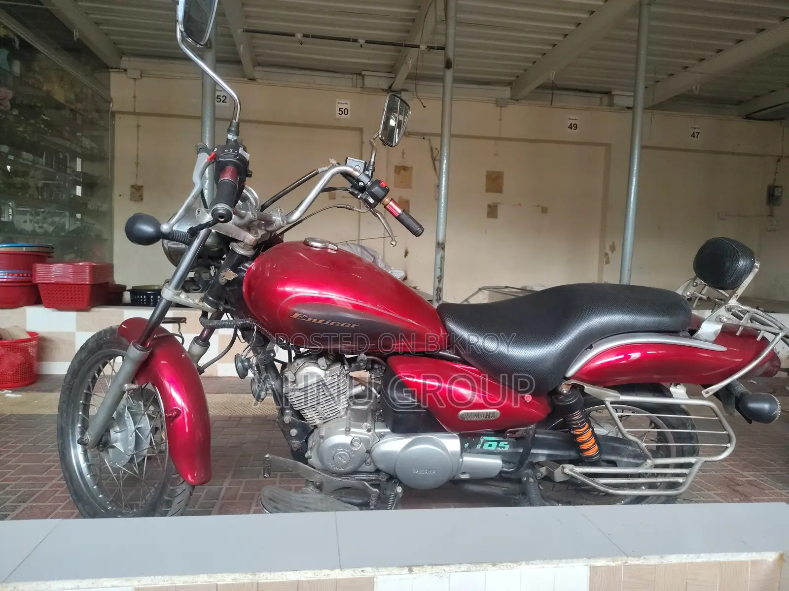 Yamaha YBR125 2012 Red