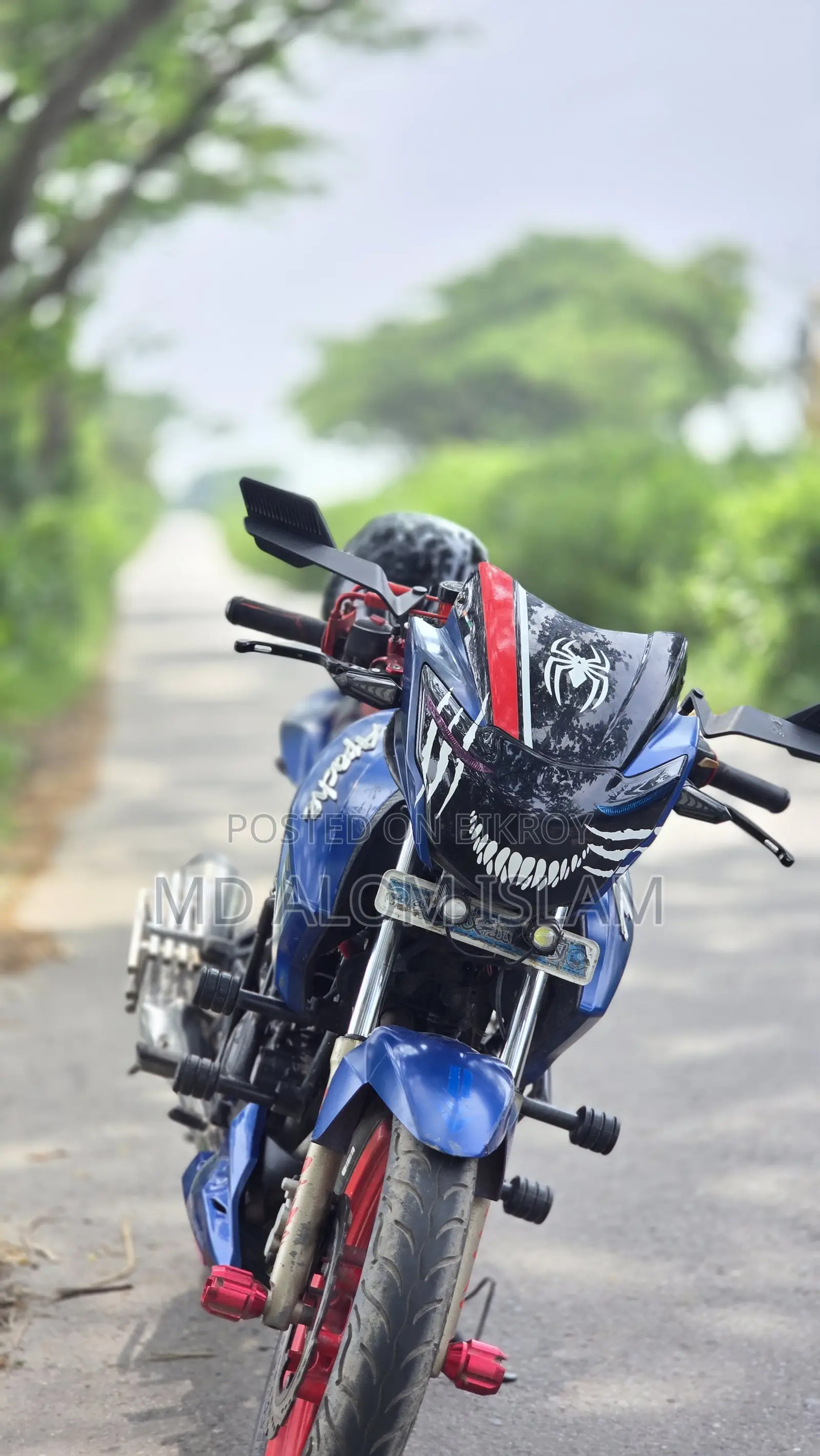 TVS Apache RTR 160 2V 2019 Blue