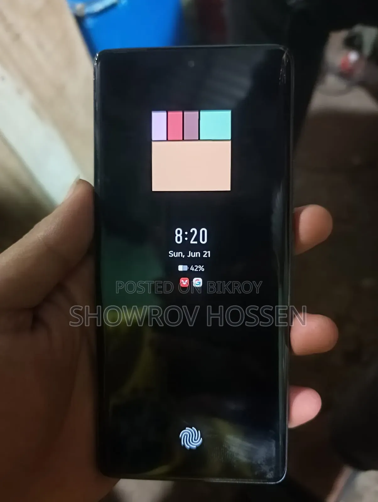 Infinix Note 40S 256 GB Blue