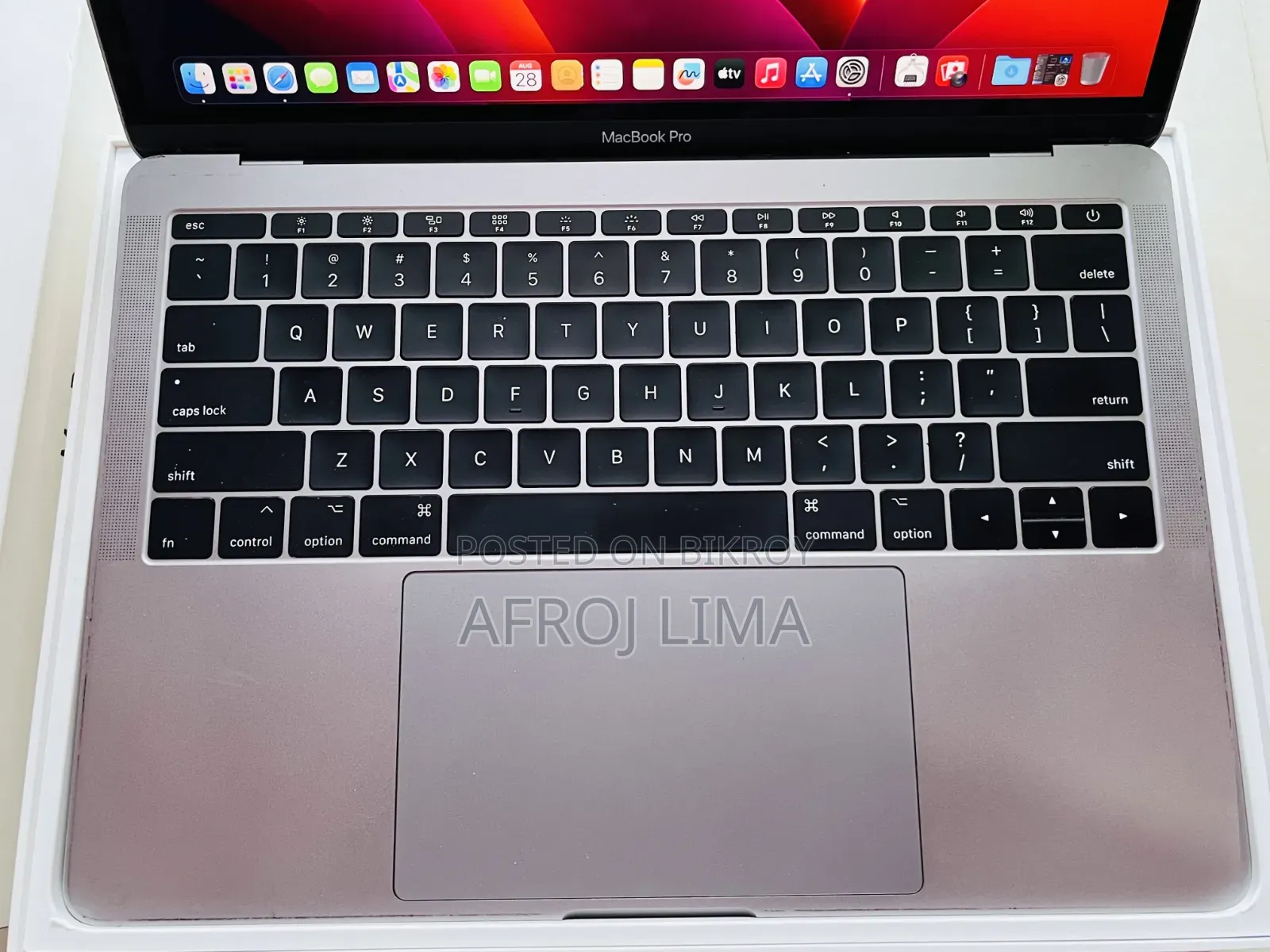 Laptop Apple MacBook Pro 8GB SSD 256GB