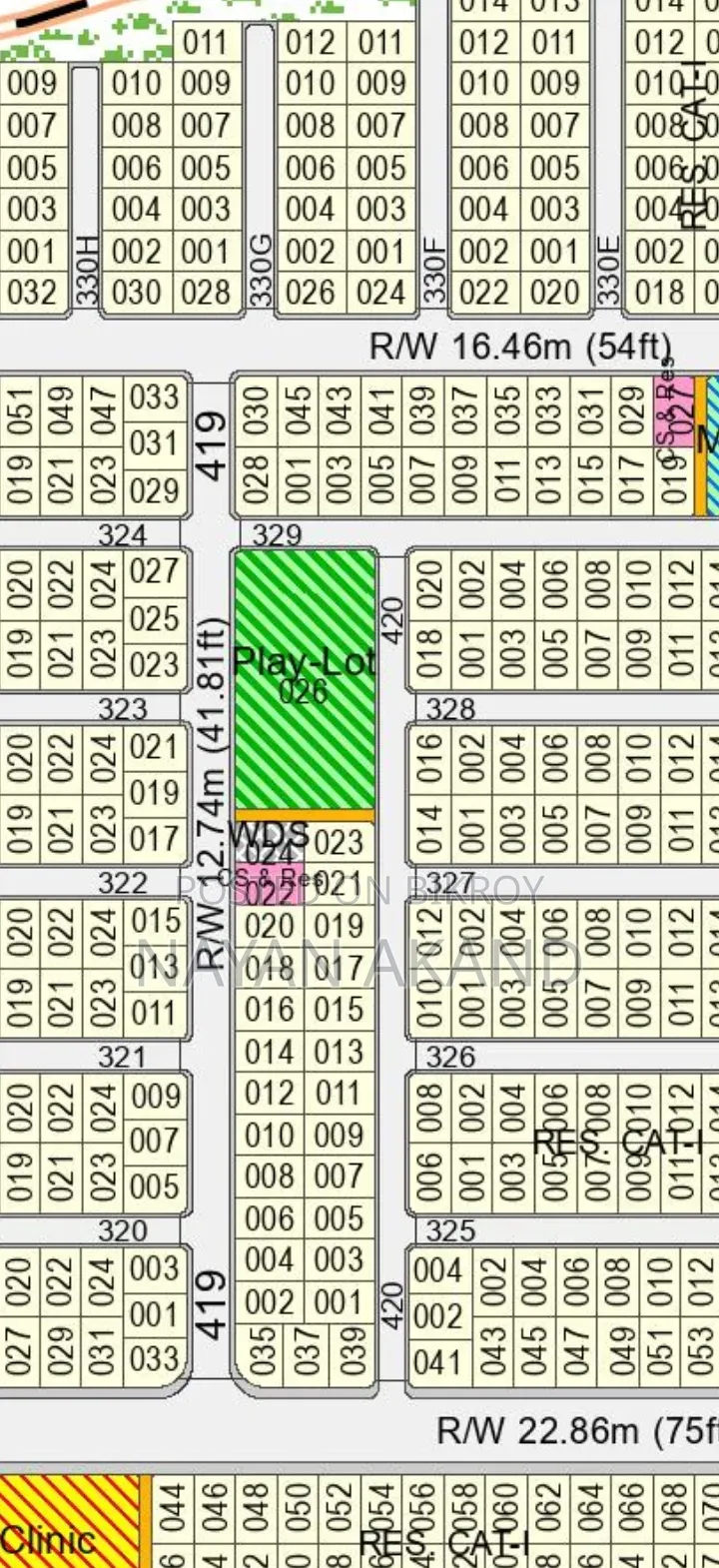 Purbachal 3 Katha Plot for Sale.