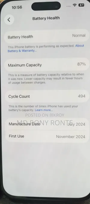 Apple iPhone 15 128 GB Black