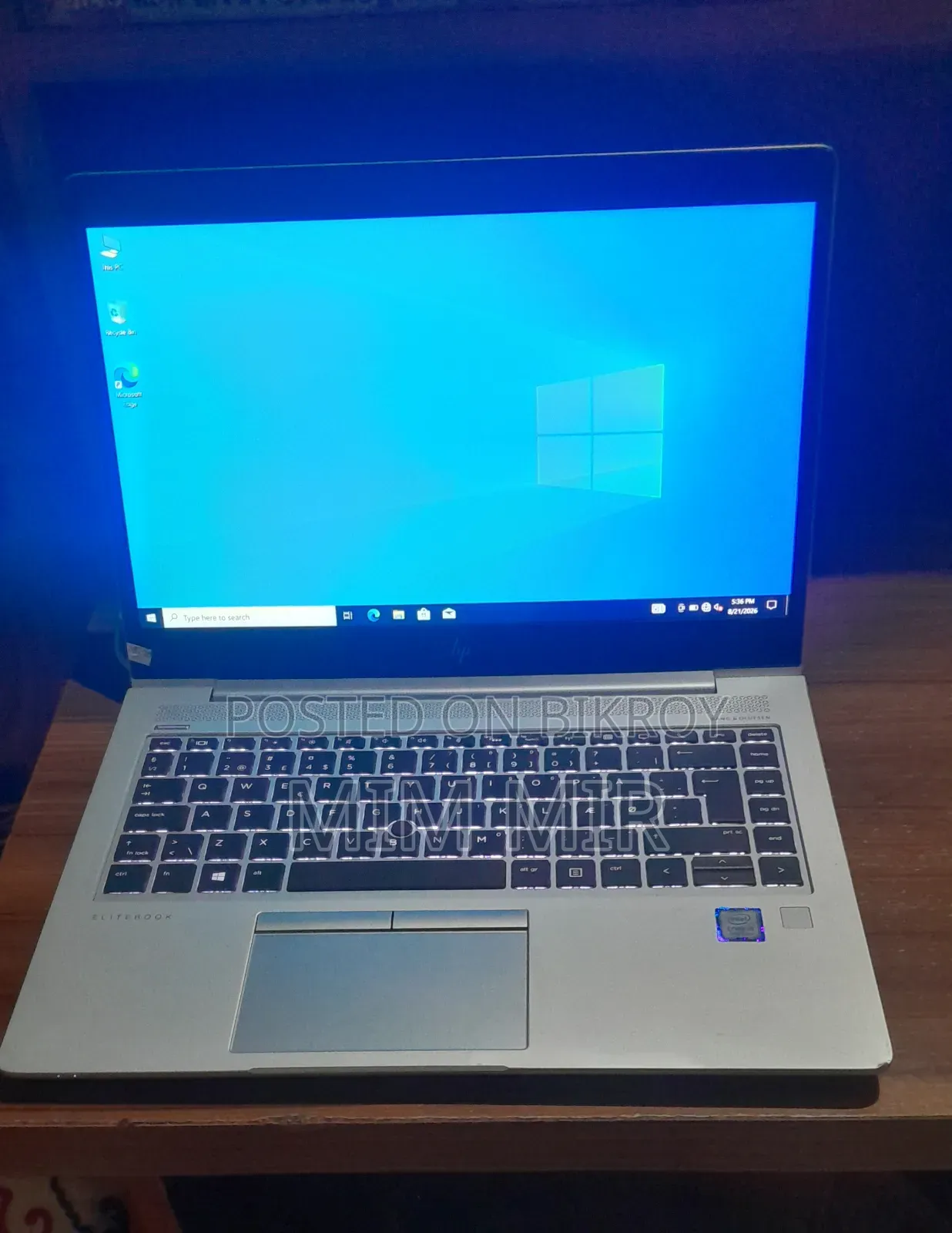 Laptop HP EliteBook 840 G6 8GB Intel Core i5 SSD 256GB