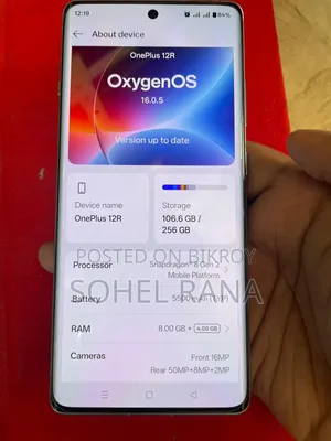 OnePlus 12R 256 GB Blue