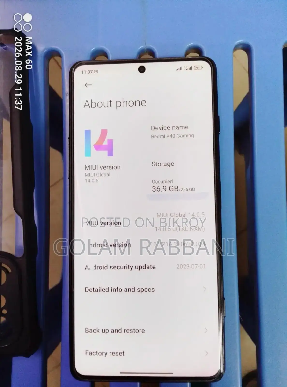 Xiaomi Poco F3 Pro 256 GB Orange