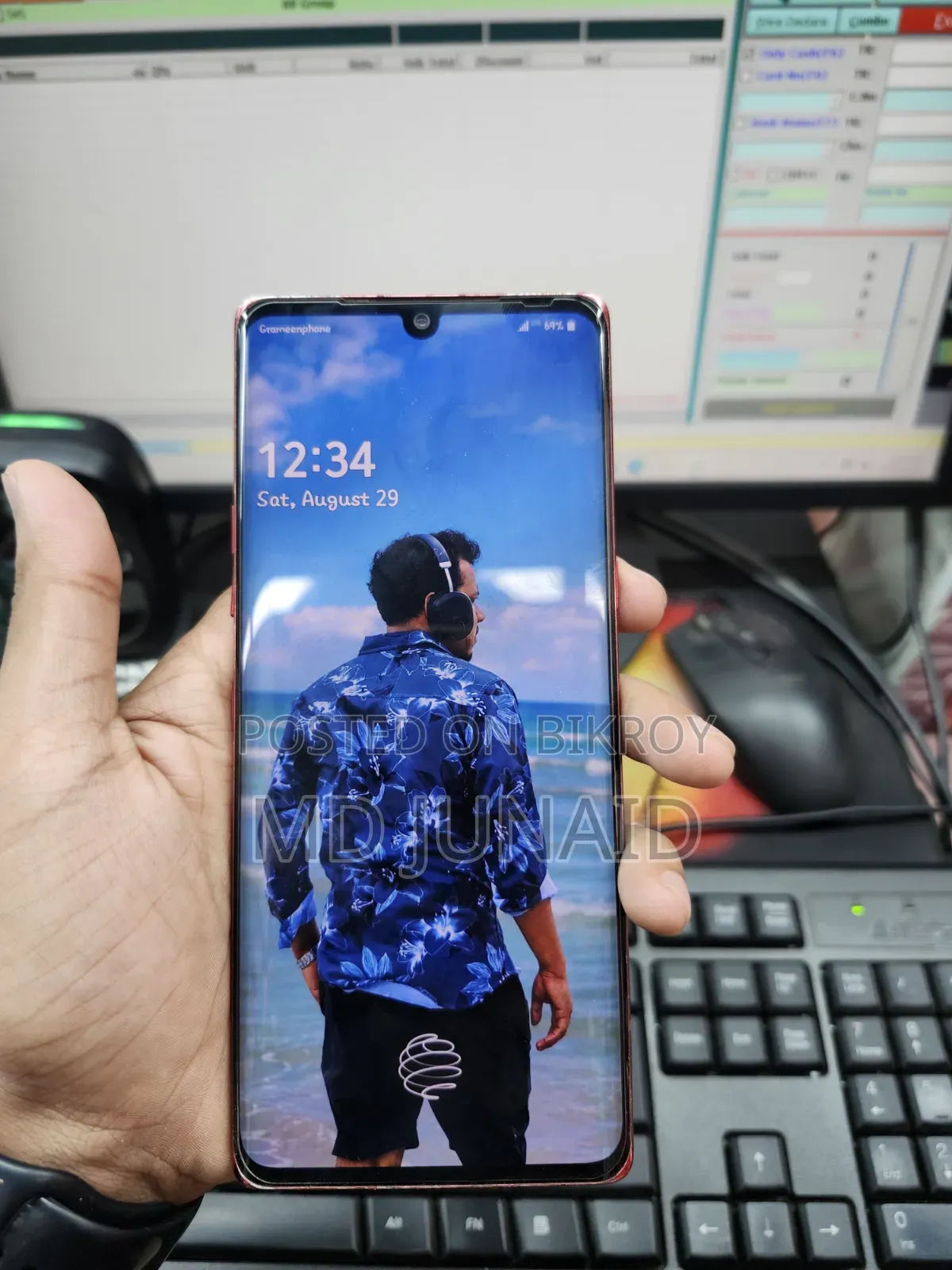 LG Velvet 5G 128 GB Red