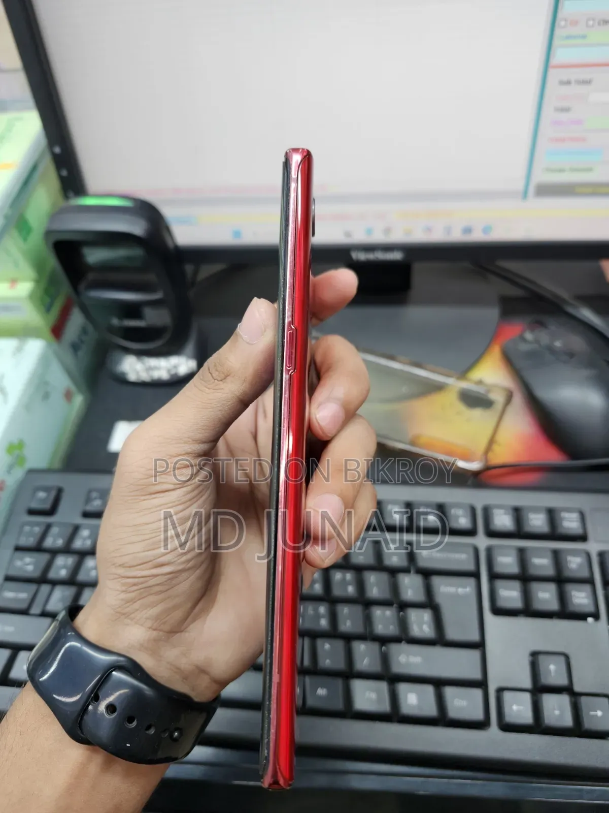 LG Velvet 5G 128 GB Red