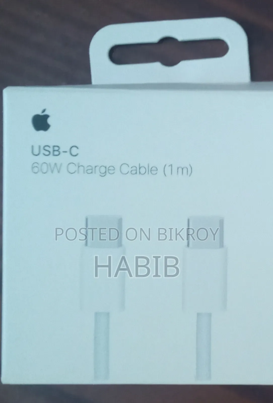 Apple Original Cable + Adopter