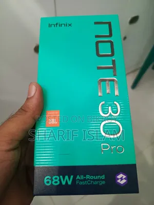 Infinix Note 30 Pro 256 GB Black
