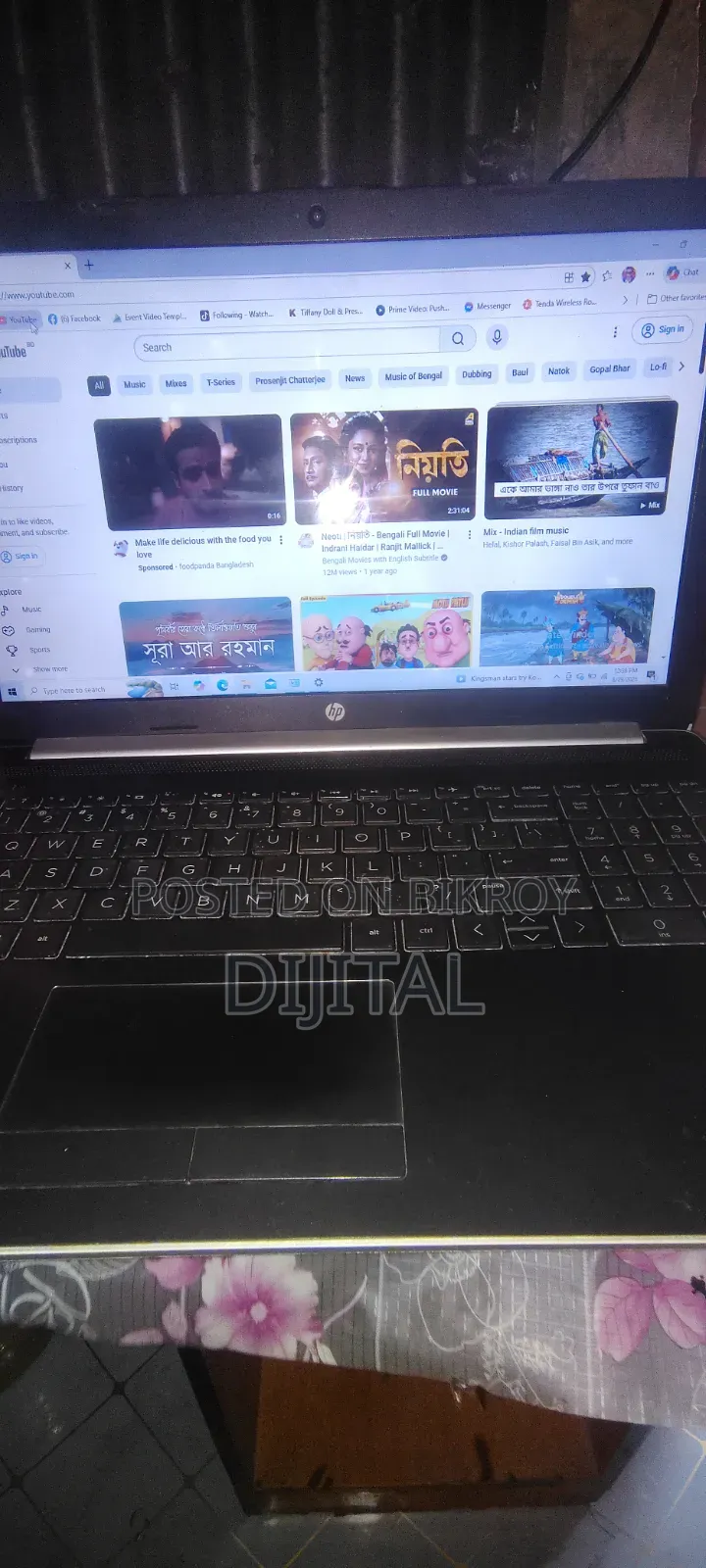 Laptop HP 240 G7 4GB Intel Pentium SSD 500GB