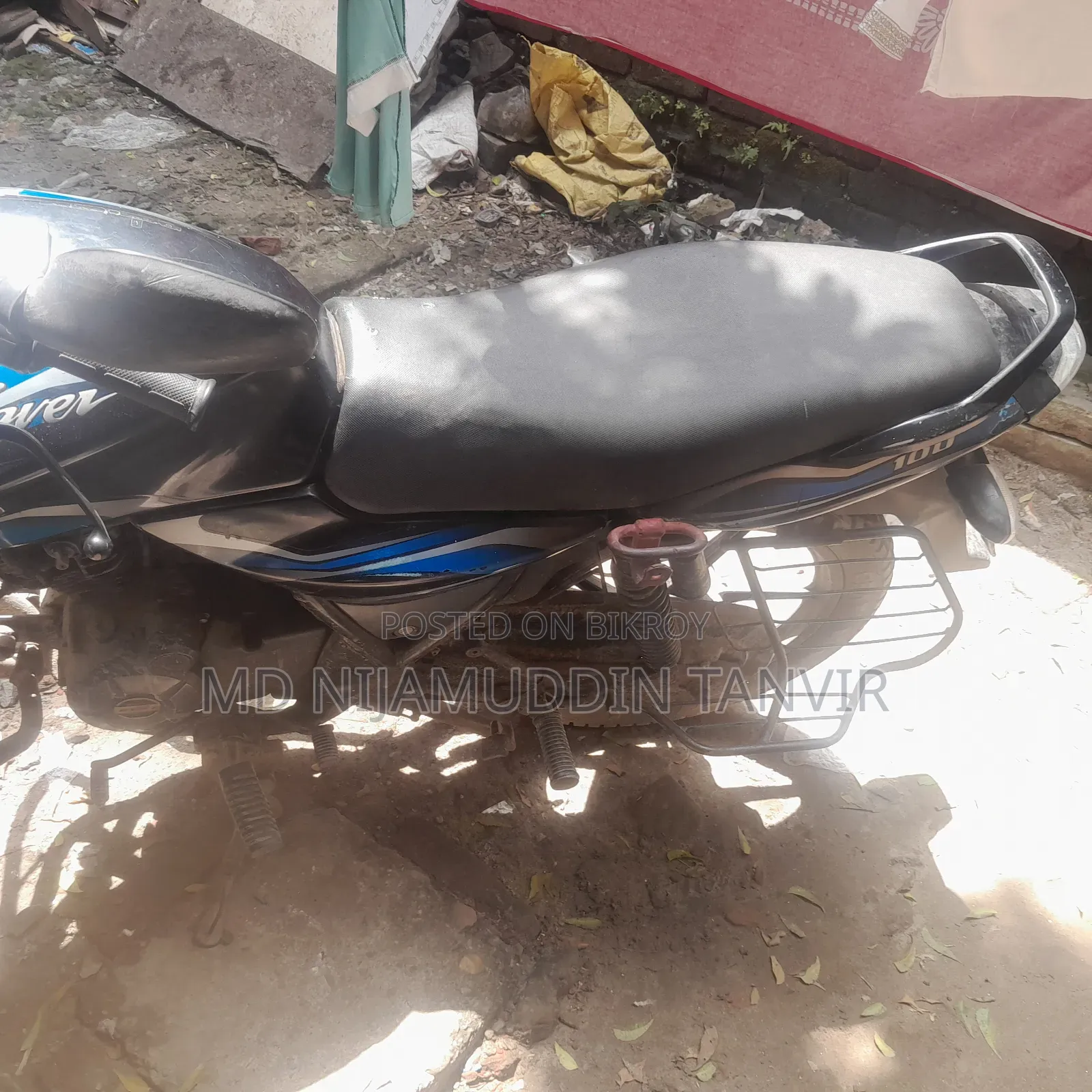 Bajaj Discover 100 2015 Blue