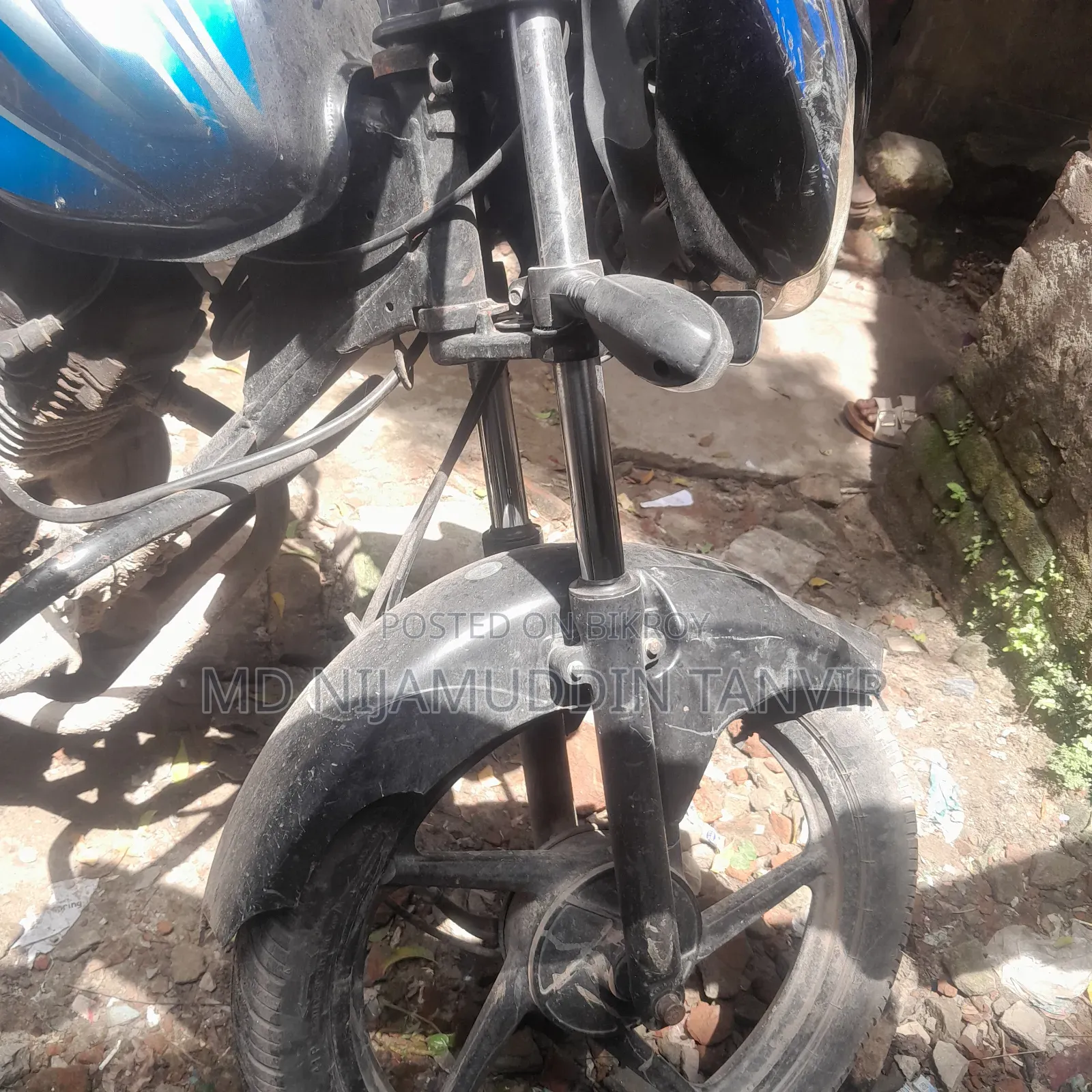 Bajaj Discover 100 2015 Blue