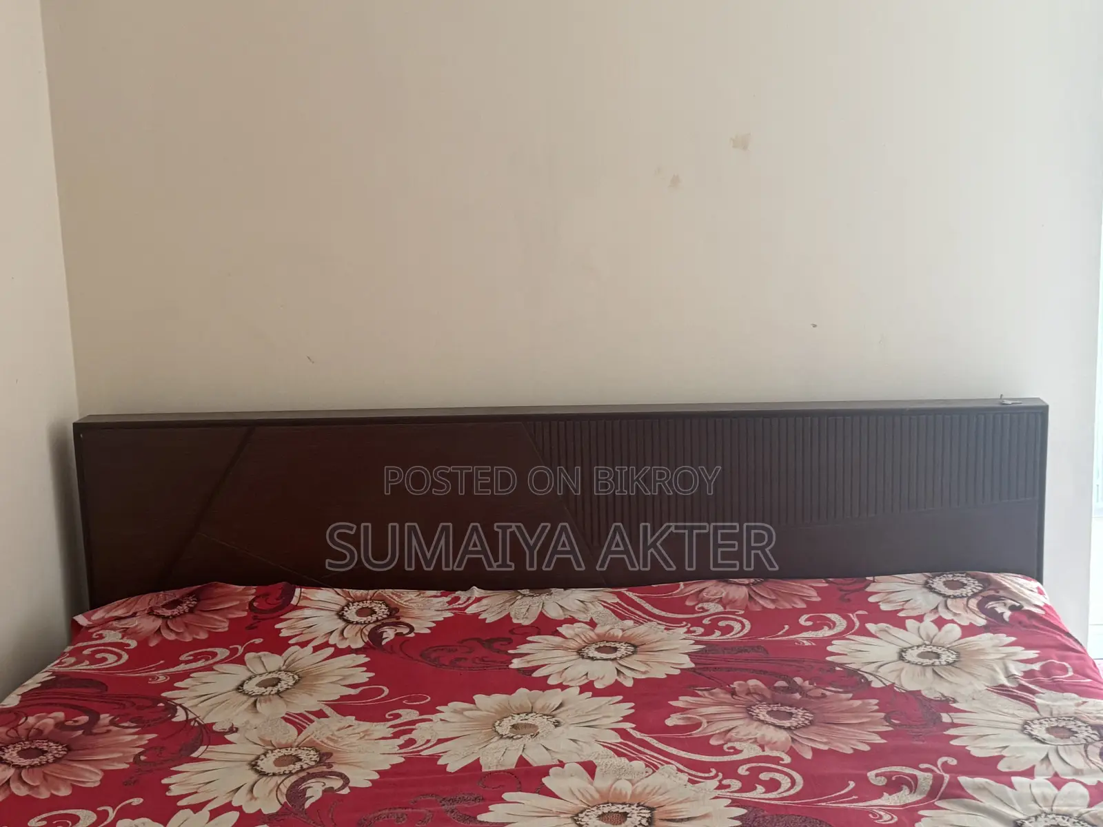 Bed 6'7 Canadian Wood