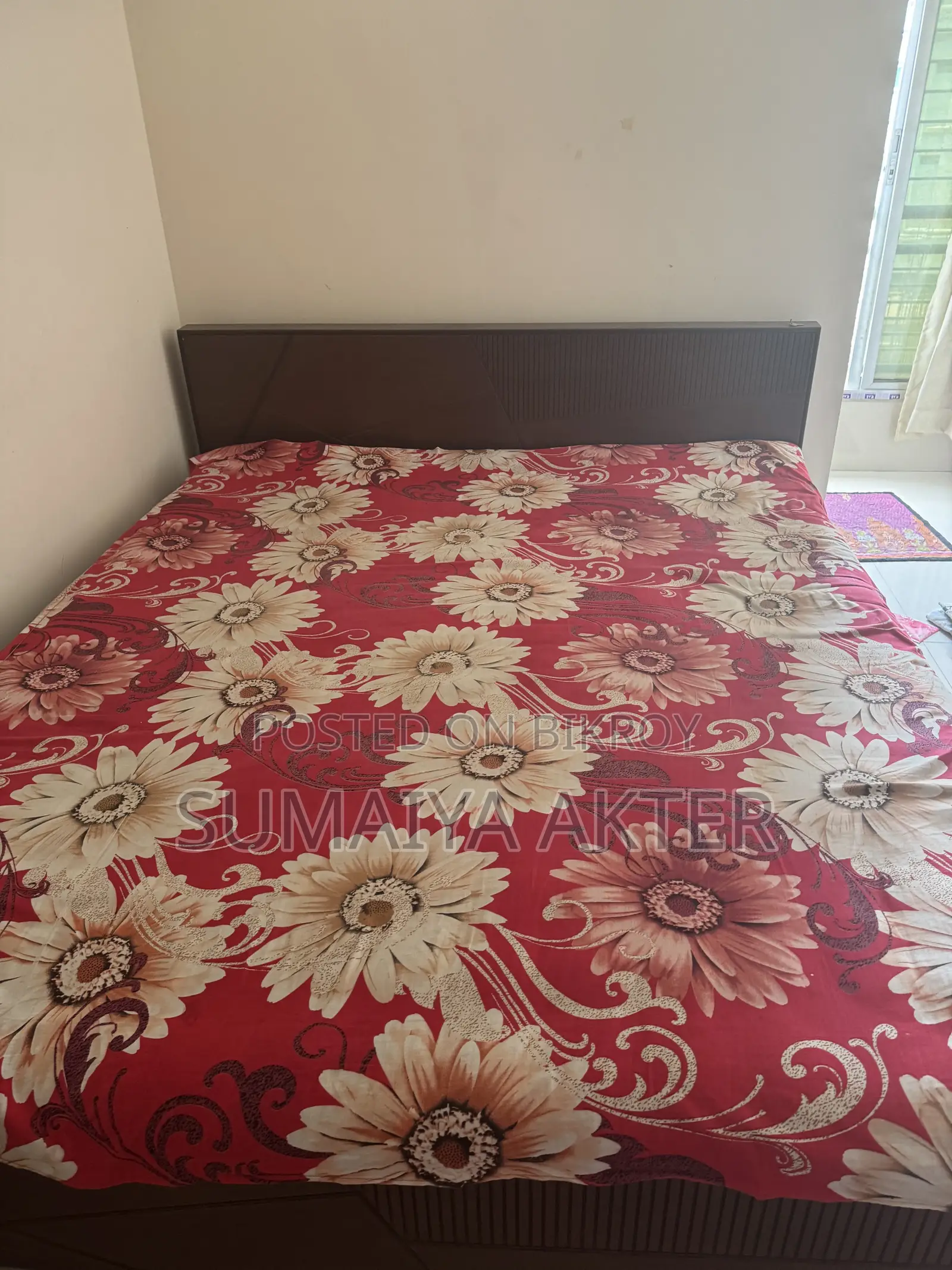 Bed 6'7 Canadian Wood