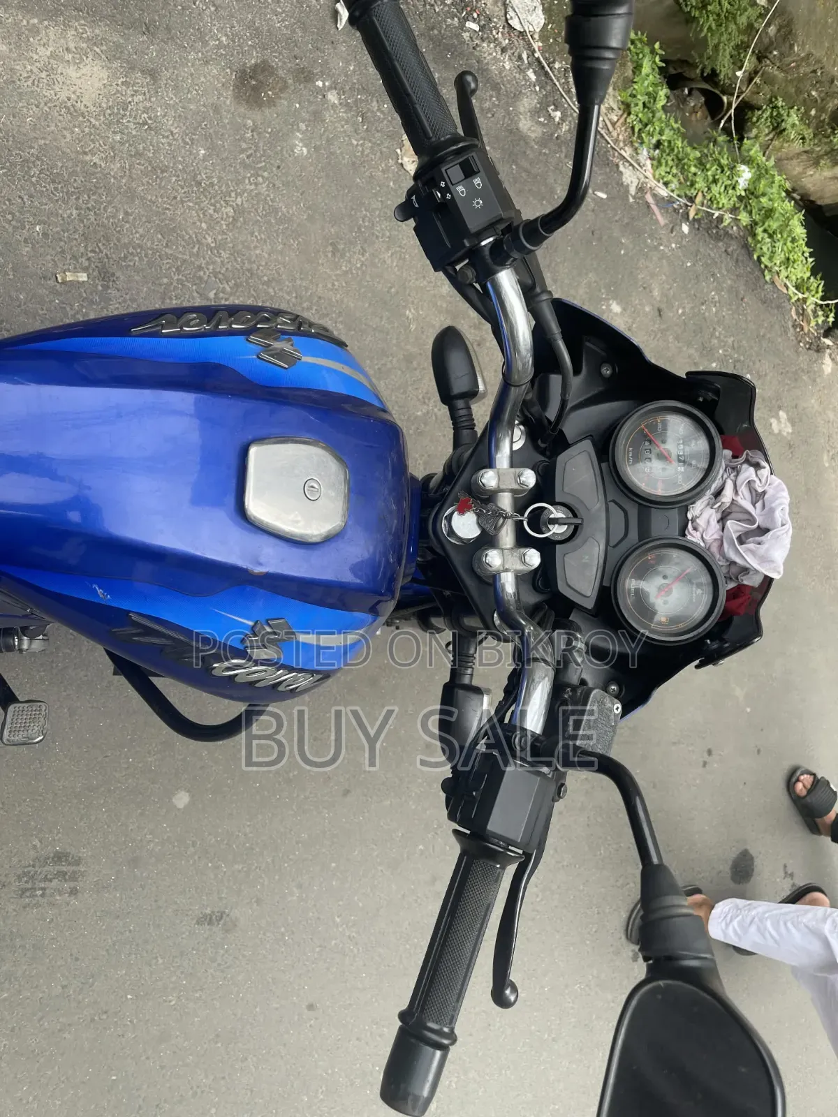 Bajaj Discover 125 2017 Blue