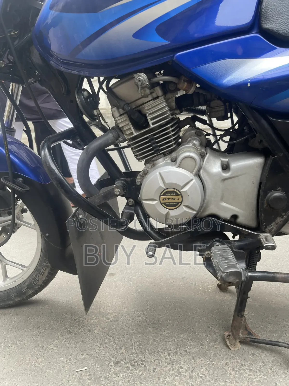 Bajaj Discover 125 2017 Blue