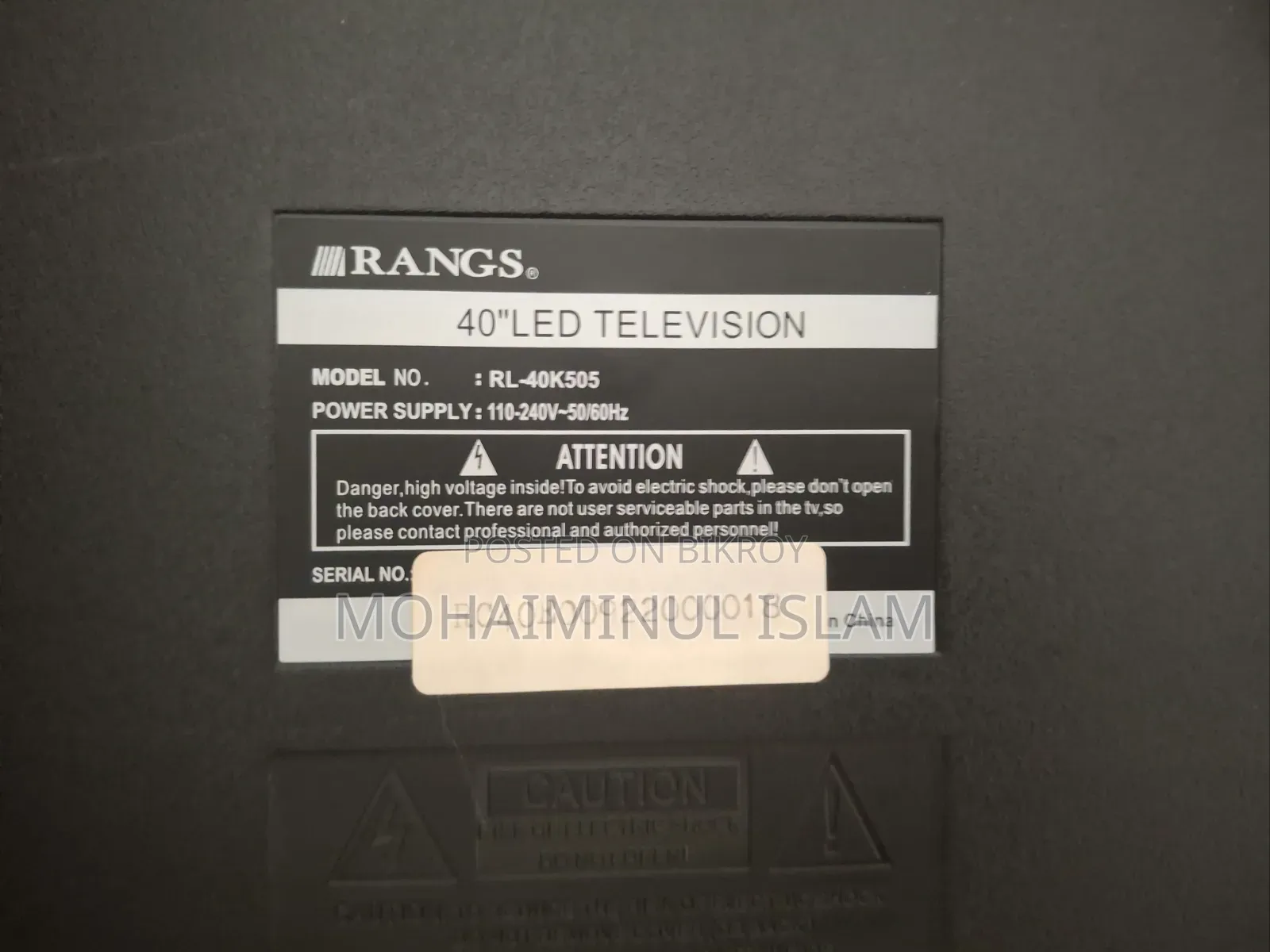 Rangs 40" FHD Smart Led TV