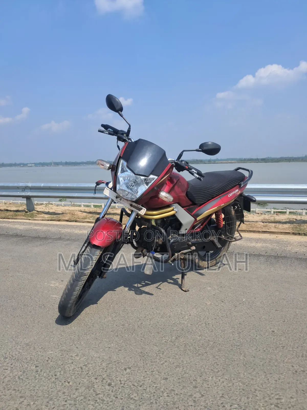 Mahindra Centuro 2017 Red