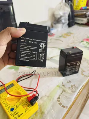 Lead Acid Rechargeable Battery-2 Pecs (6v-4.5Ah)