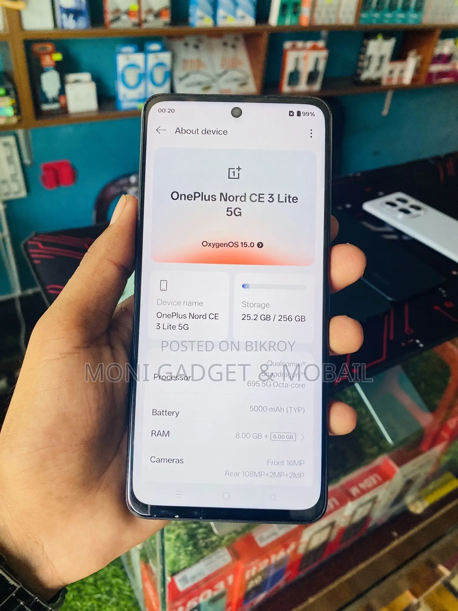 OnePlus Nord CE 3 Lite 5G 128 GB