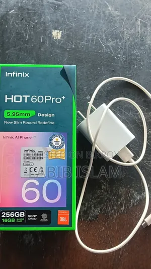 Infinix Hot 60 Pro+ 256 GB White