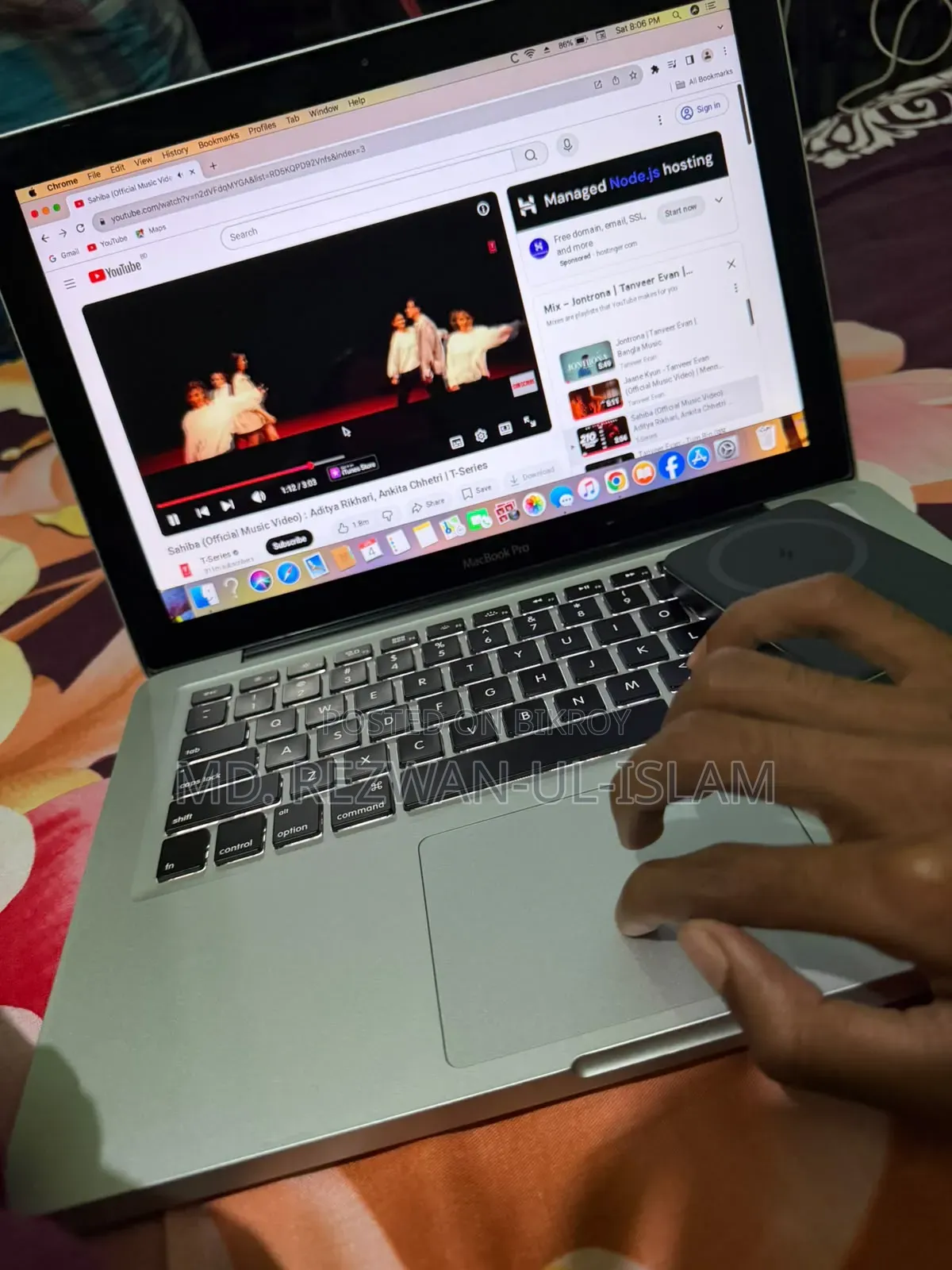 Laptop Apple MacBook 2012 8GB Intel Core i5 HDD 500GB