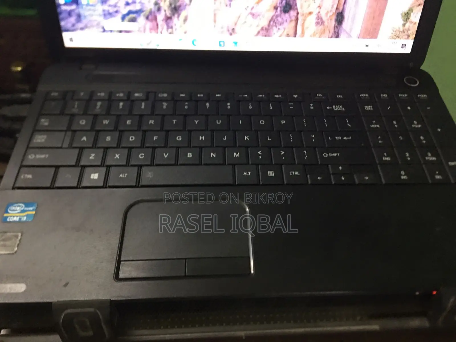 Laptop Toshiba C50 12GB Intel Core i7 SSD 256GB