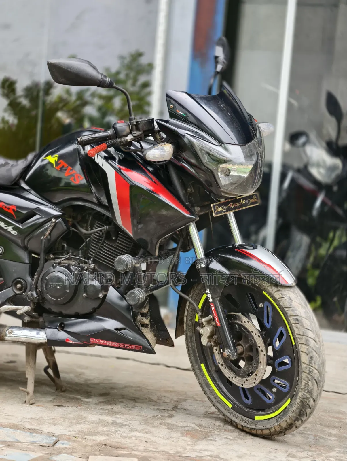 TVS Apache RTR 160 2V 2015 Black