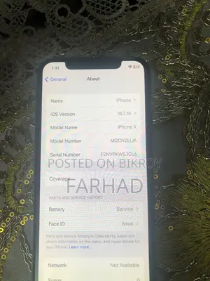 Apple iPhone X 256 GB Black