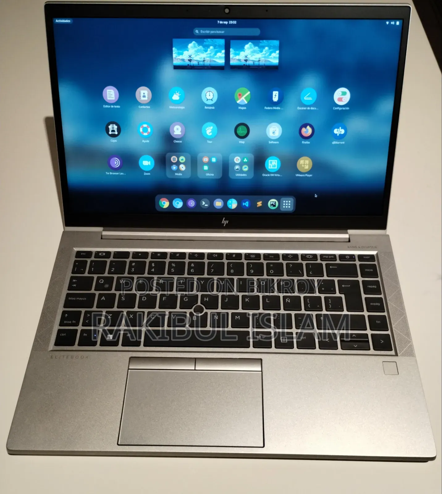 Laptop HP EliteBook 845 G8 16GB AMD Ryzen 7 SSD 256GB