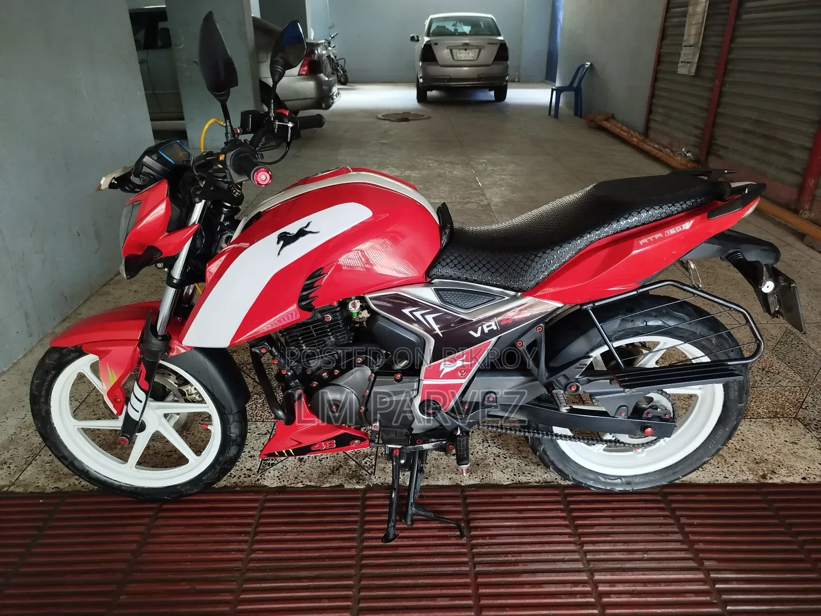 TVS Apache RTR 160 4V 2020 Red