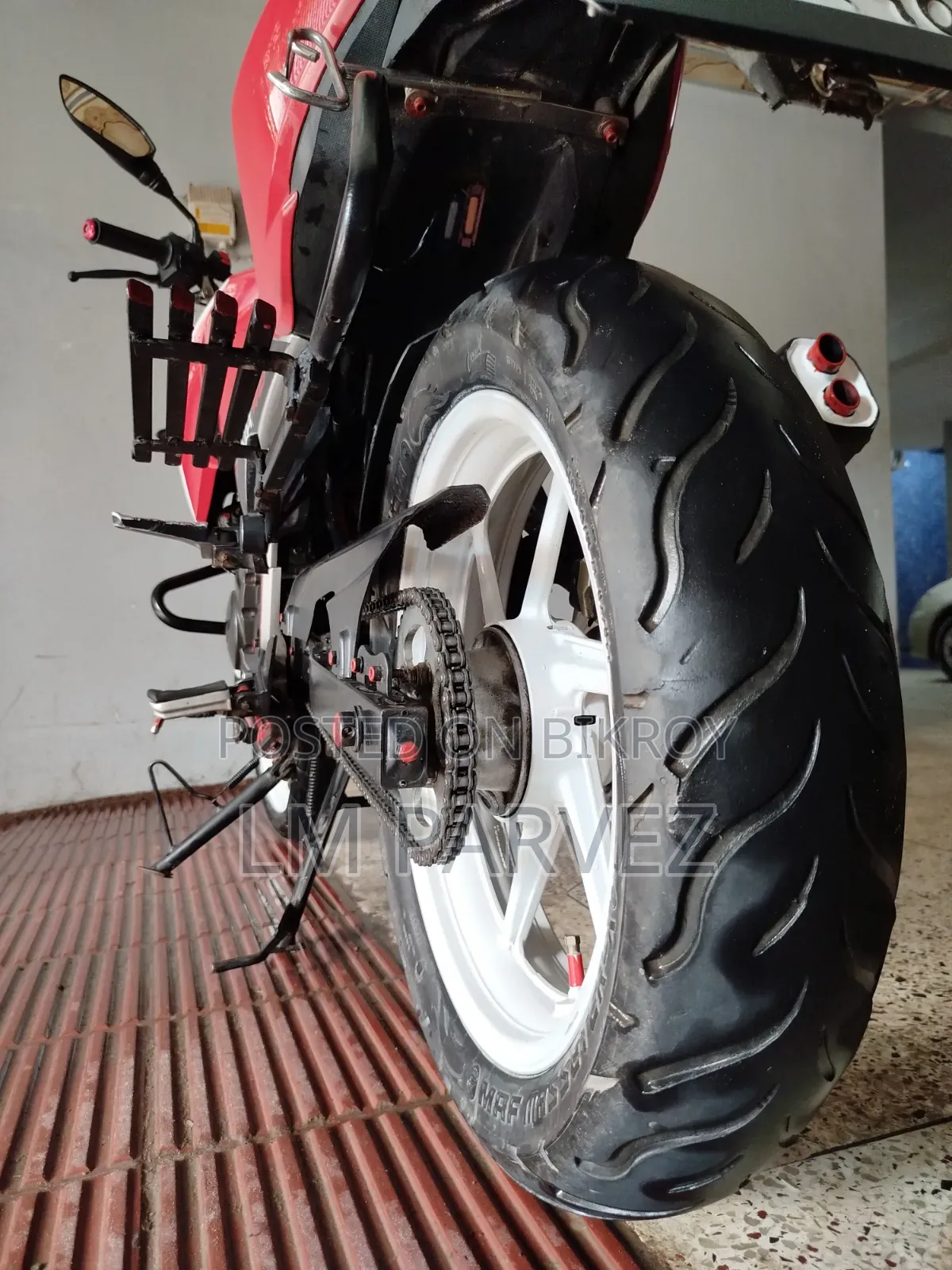TVS Apache RTR 160 4V 2020 Red