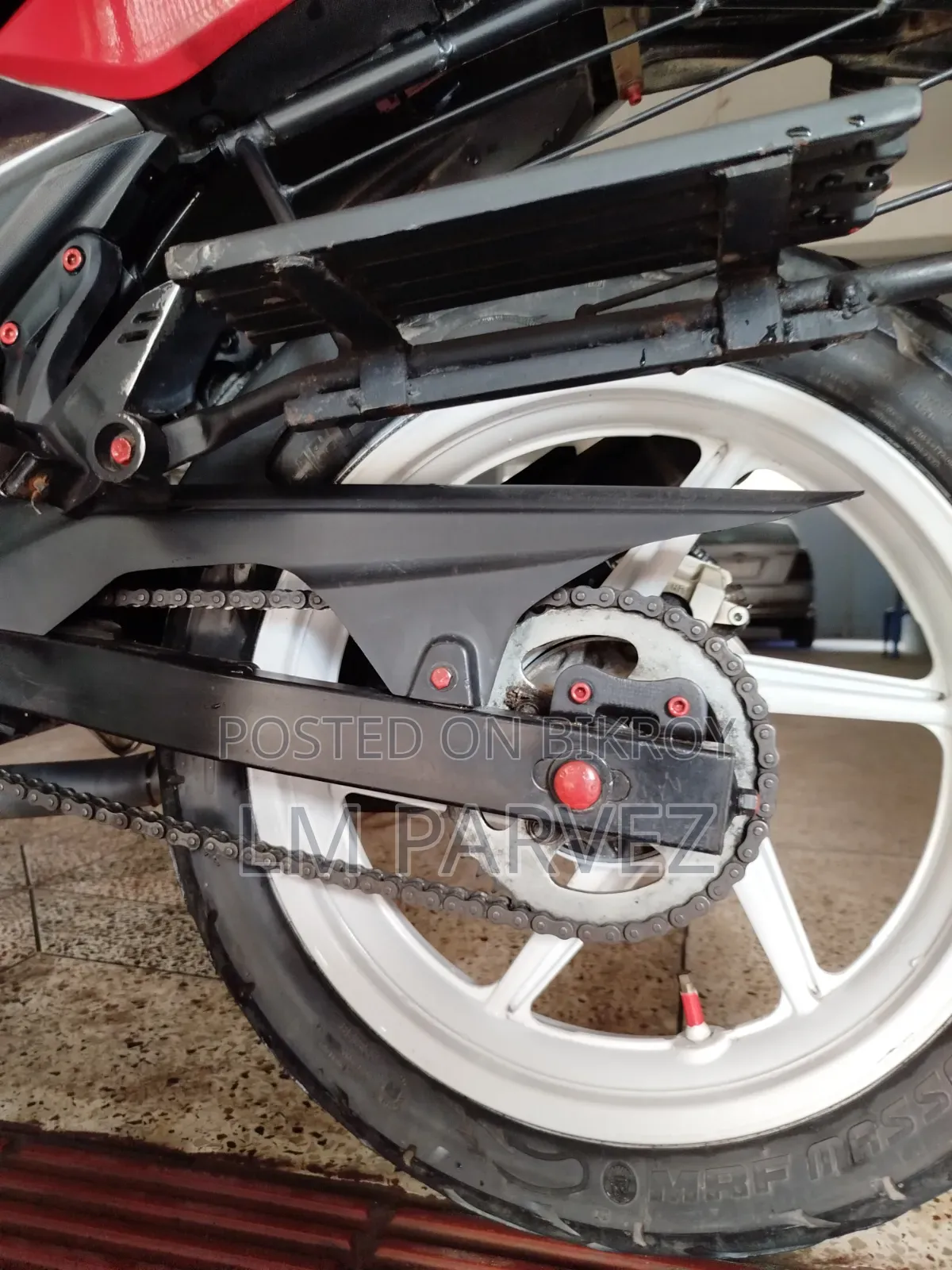 TVS Apache RTR 160 4V 2020 Red