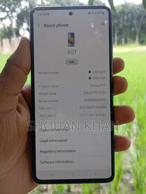 স্যামসাং গ্যালাক্সি এ৫১ ১২৮ জিবি পিংক