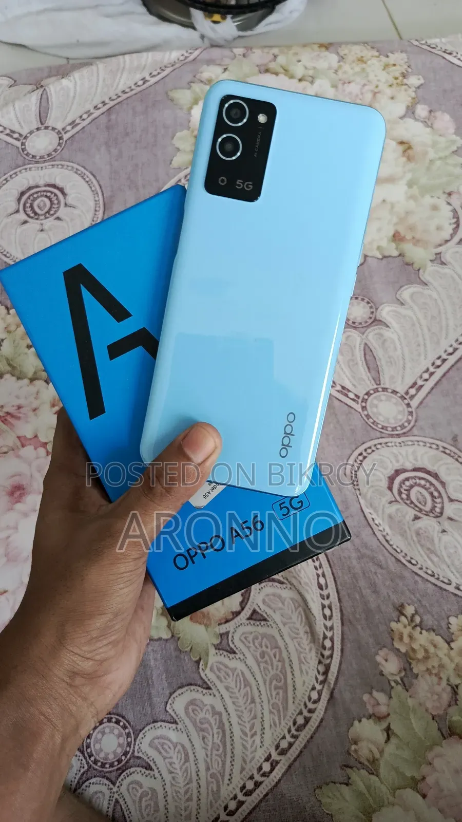 New Oppo A56 5G 256 GB Blue