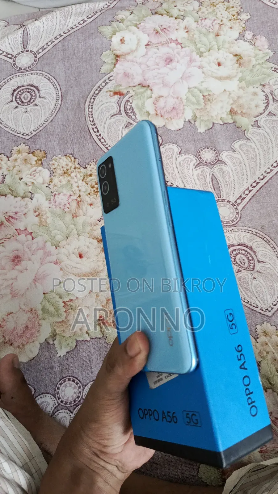 New Oppo A56 5G 256 GB Blue