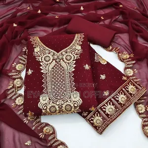 Georgette Embroidery Four Piece