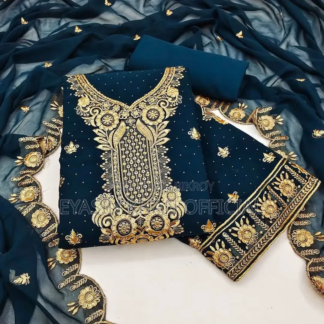 Georgette Embroidery Four Piece