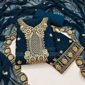 Georgette Embroidery Four Piece