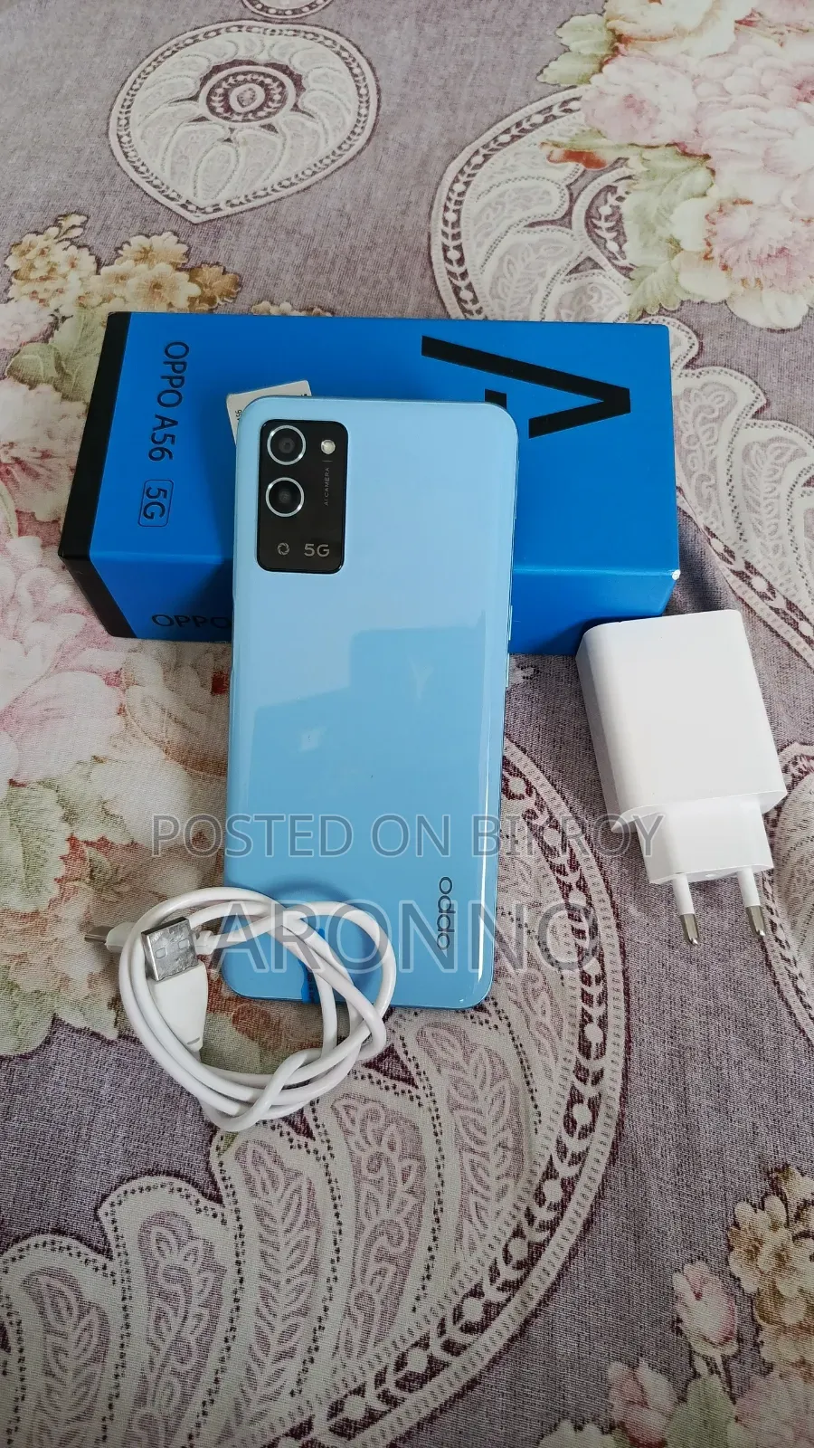 New Oppo A56 5G 256 GB Blue