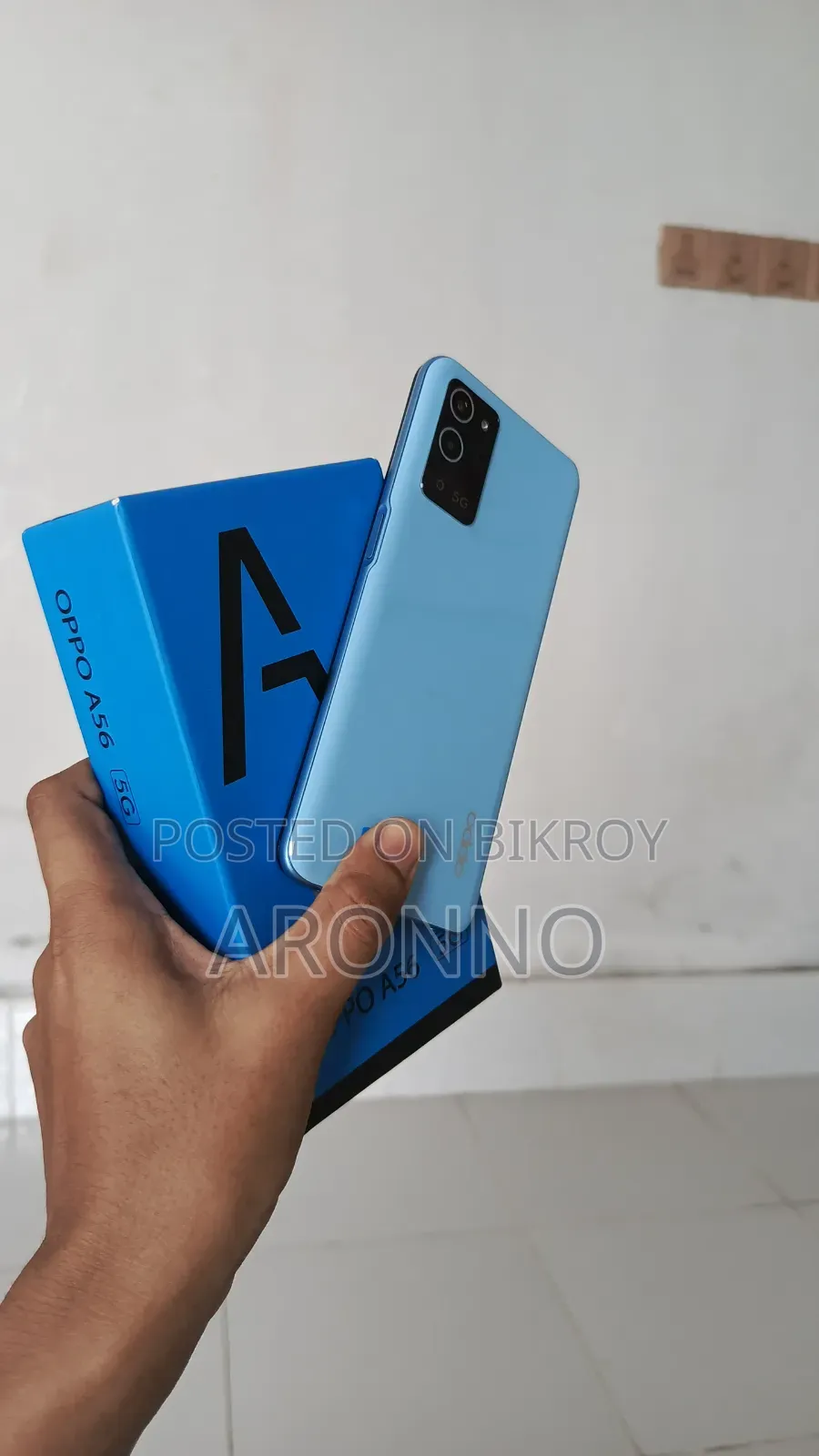 New Oppo A56 5G 256 GB Blue