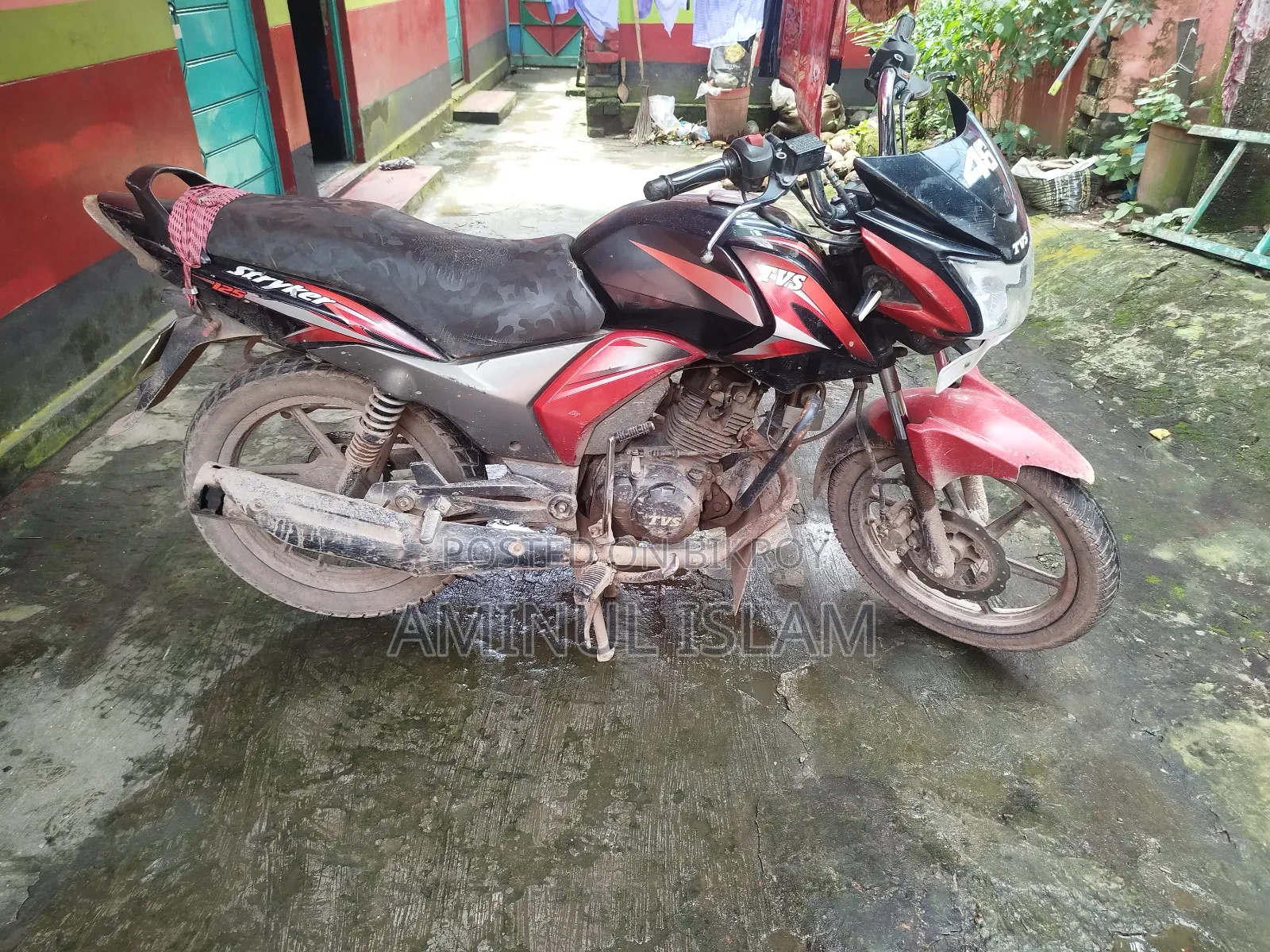 TVS Stryker 125 2019 Red