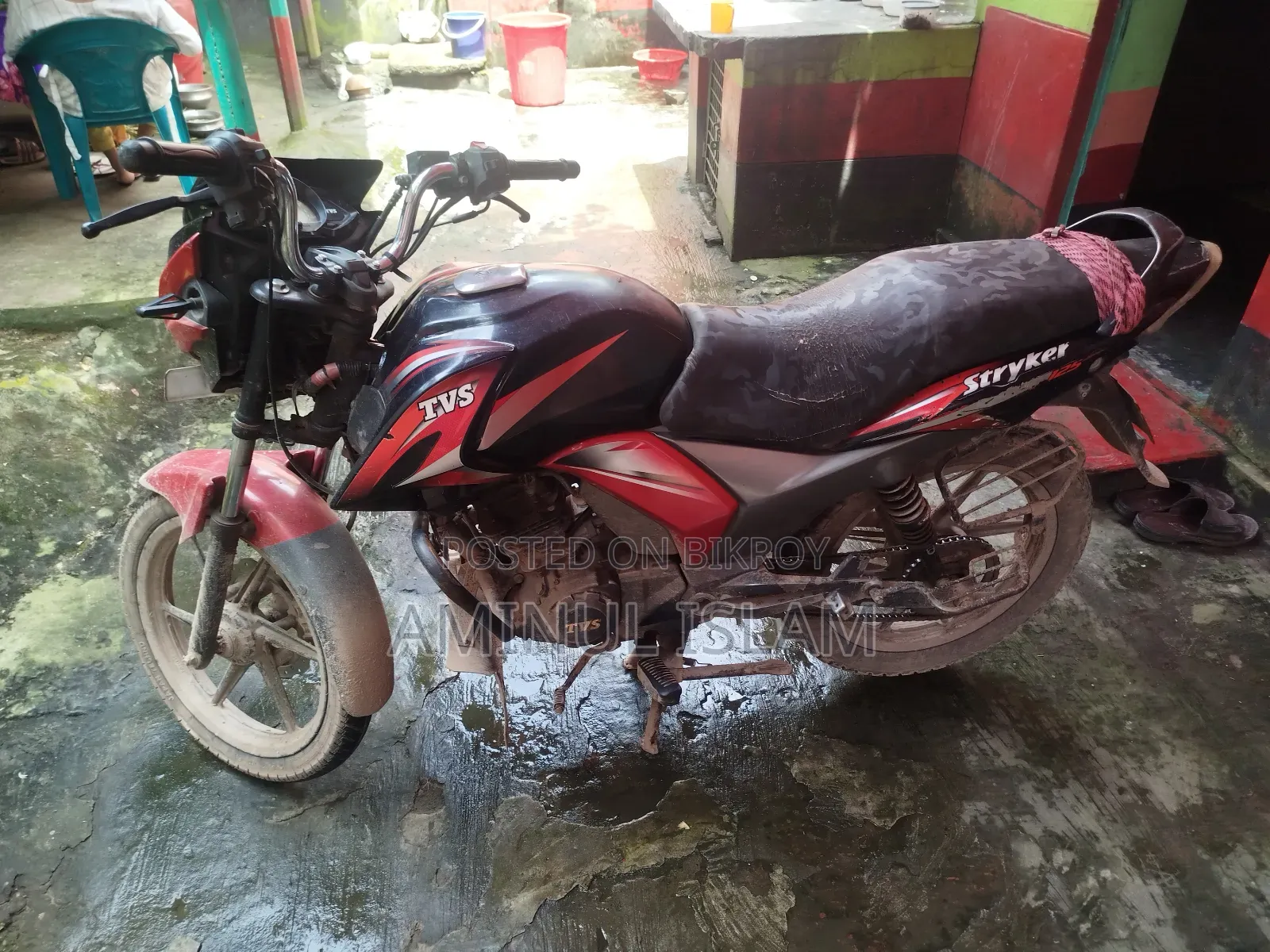 TVS Stryker 125 2019 Red