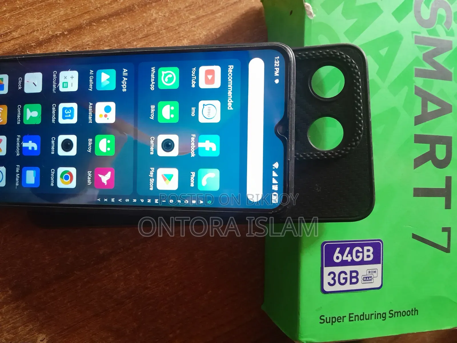 Infinix Smart 16 GB Black